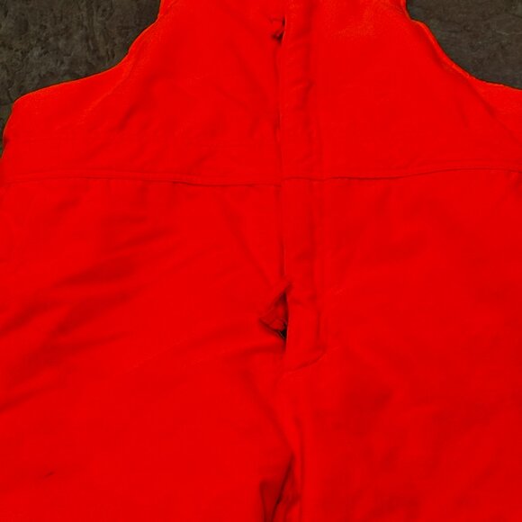 Mount' N Prairie Men's L Blaze Orange Insulated Hunting/Work/Hiking Bib Overalls - Picture 3 of 9